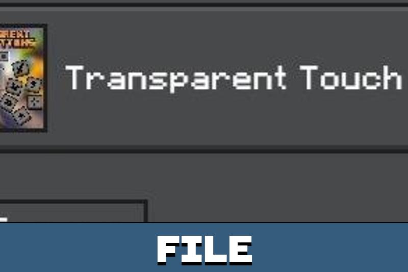 Transparent Buttons Texture Pack 5