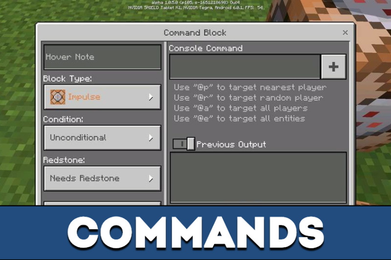 Commands mod 1
