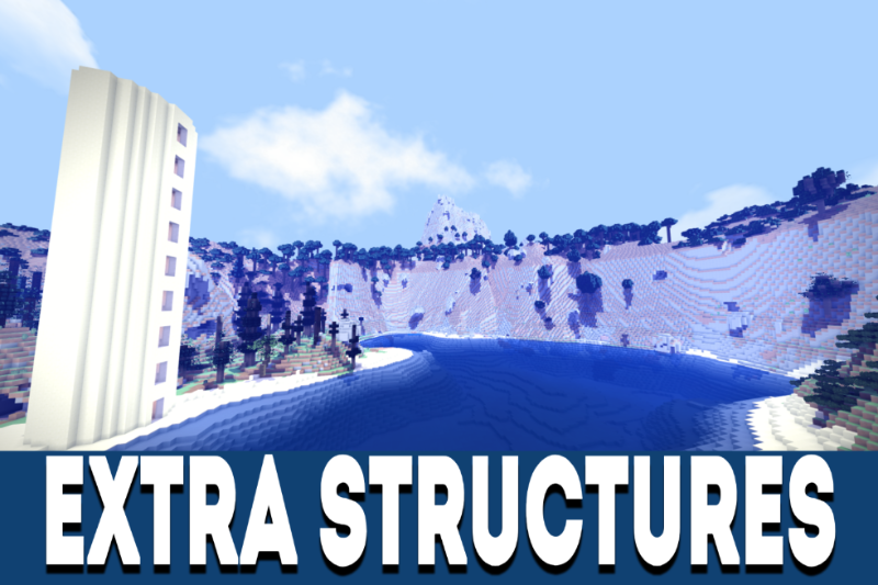 Crazy Craft Custom Terrain with Structures Map 4