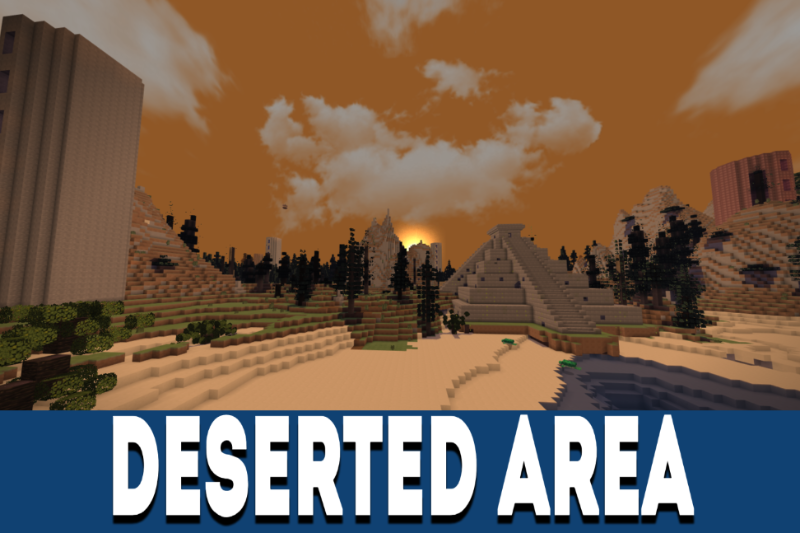 Crazy Craft Custom Terrain with Structures Map 3