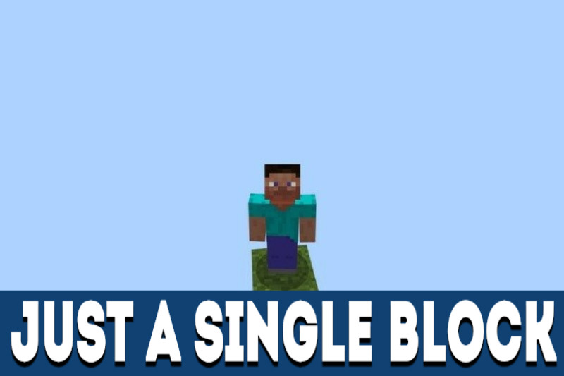 Survival on a Single Block Map 1
