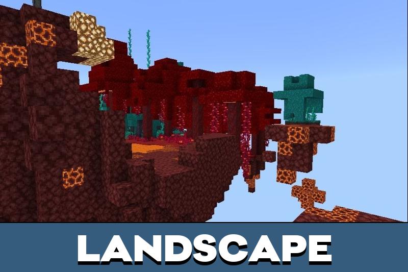 Nether Island Map 5
