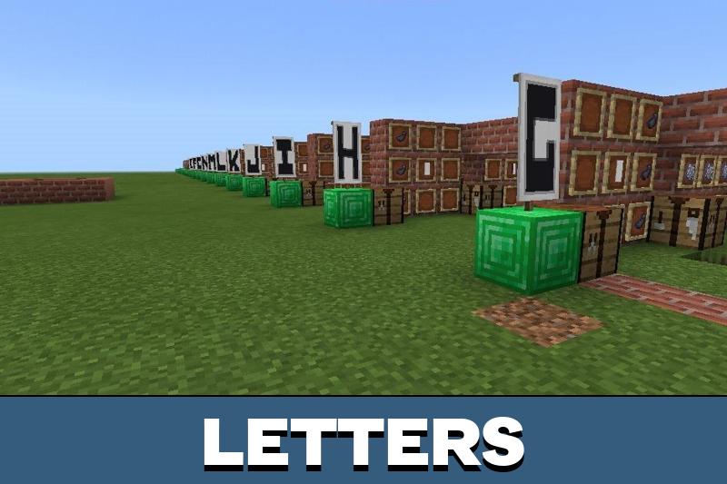 Banner Letters Map 2