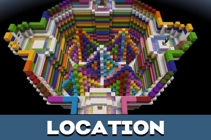 Rainbow Rise Parkour Map 2