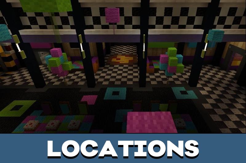 FNAF 6 Map 1