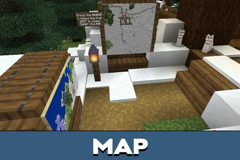 Snowy Village Map 4