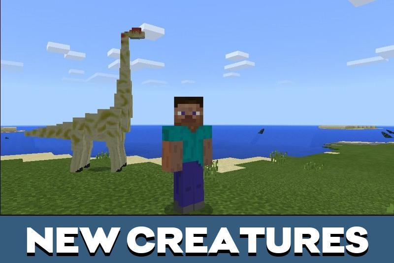 Jurassic Craft Mod For Minecraft PE 3