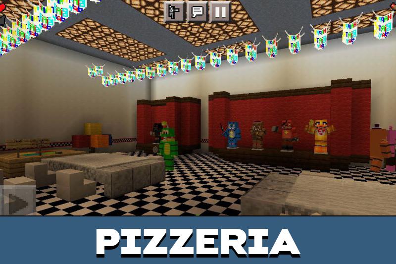 Freddy Fazbear Pizza Map 1