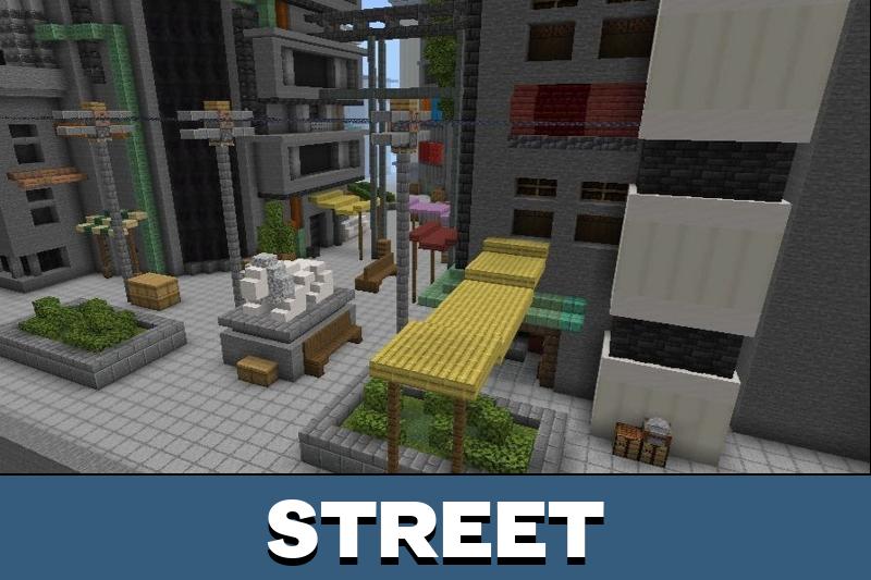Cyberpunk City Map 4