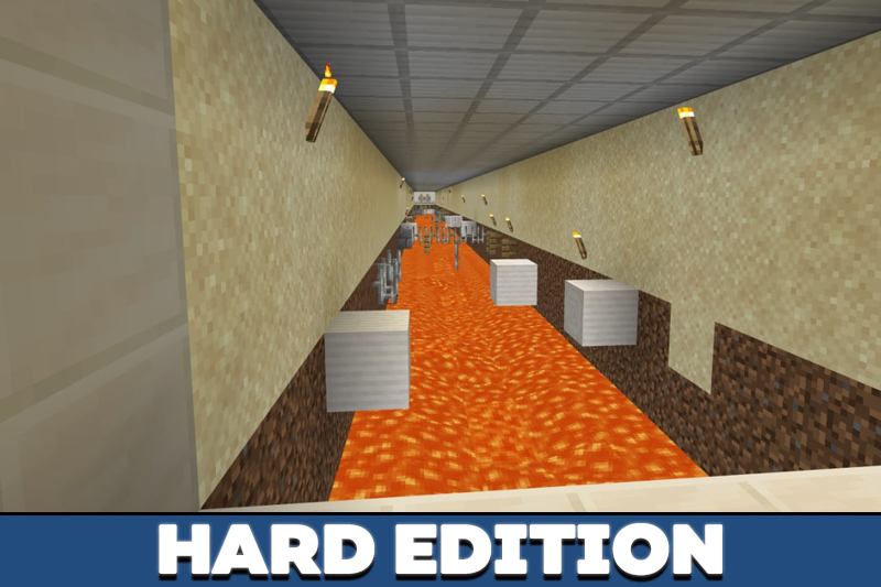 The Floor is Lava Map 1